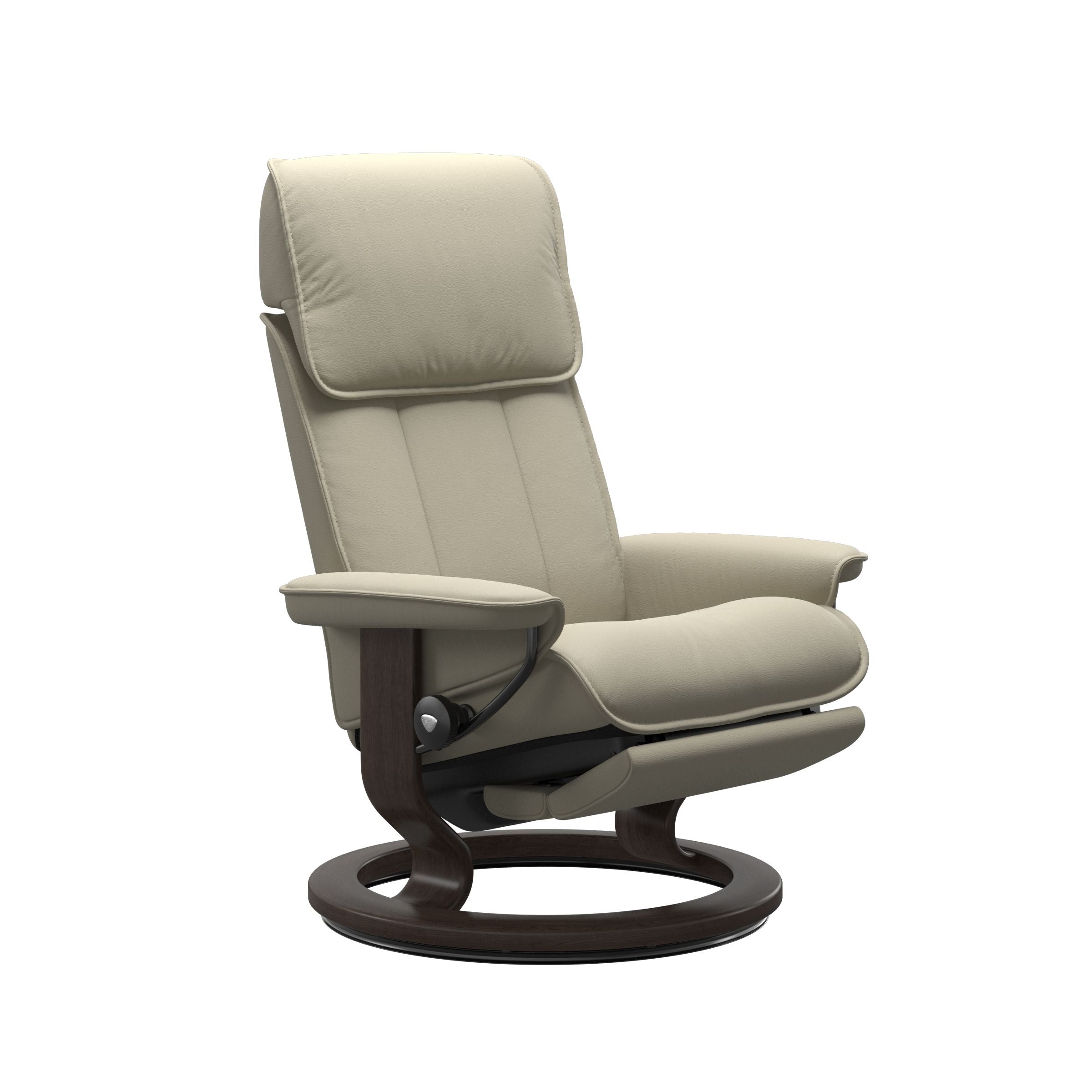 Stressless® Admiral (M) Classic Base Recliner with Power