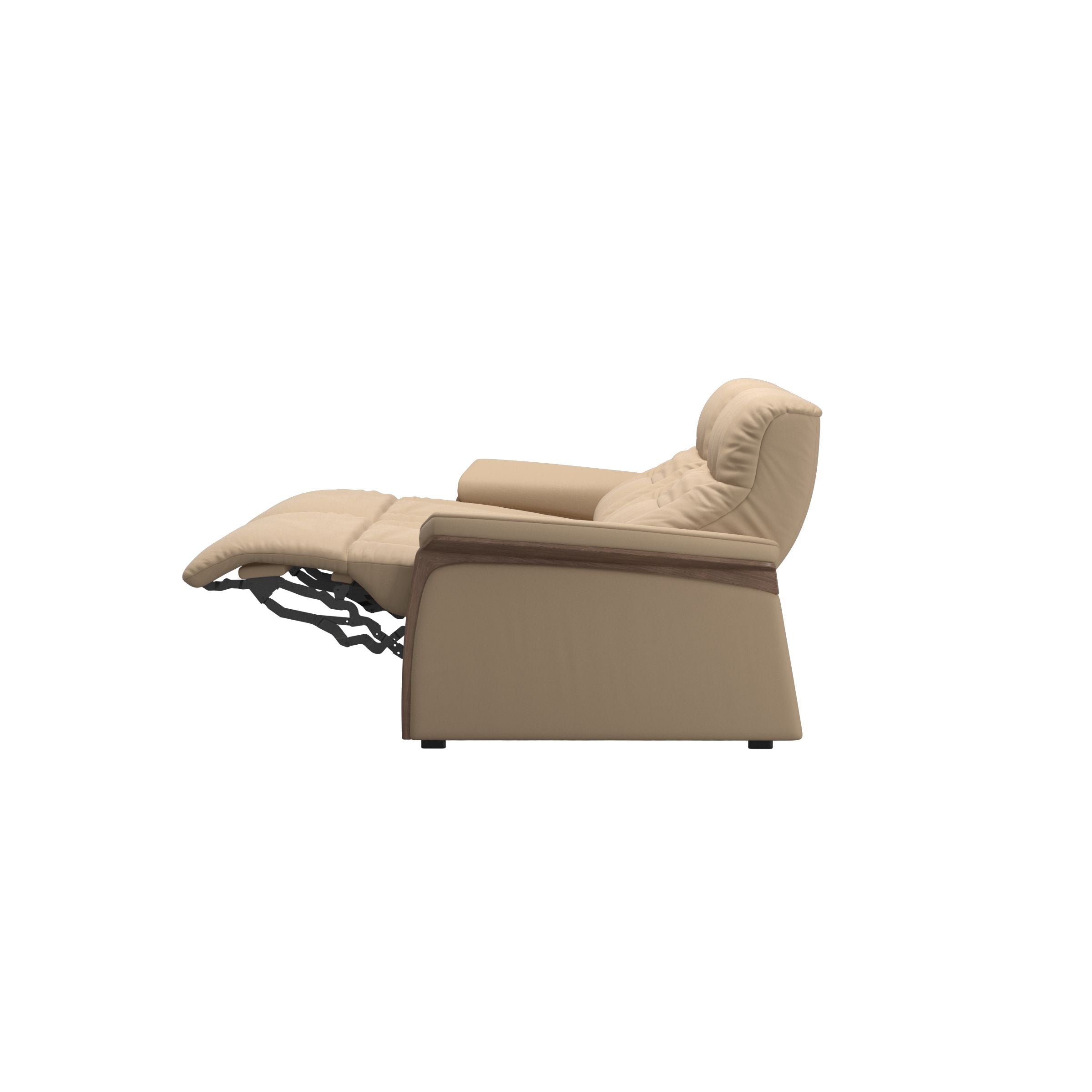 Stressless® Mary Wood with adjustable headrest, 2 seater with 2 Power