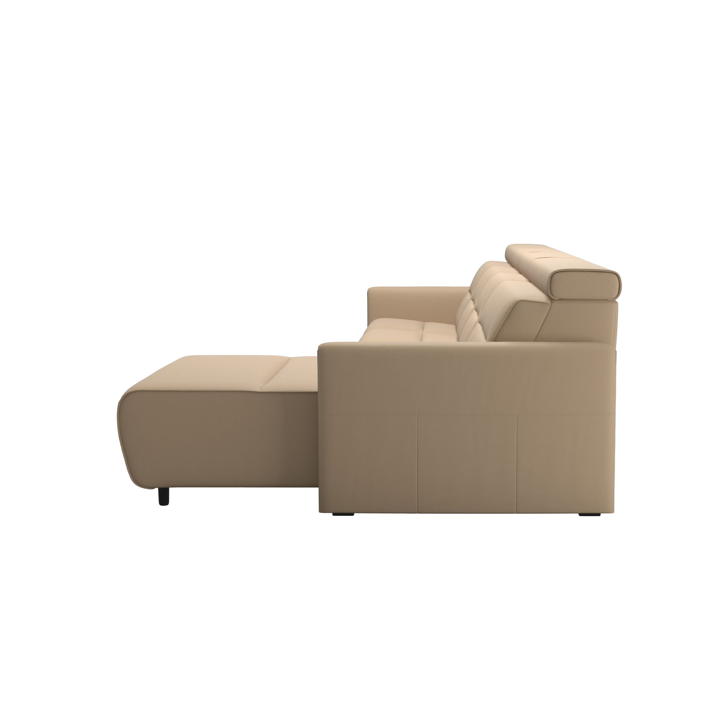 Stressless® Emily Wood 3 seater Power left with Long Seat (L)