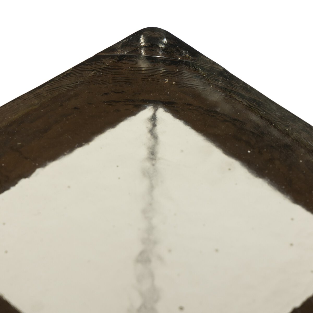 Lennie Cast Glass End Table