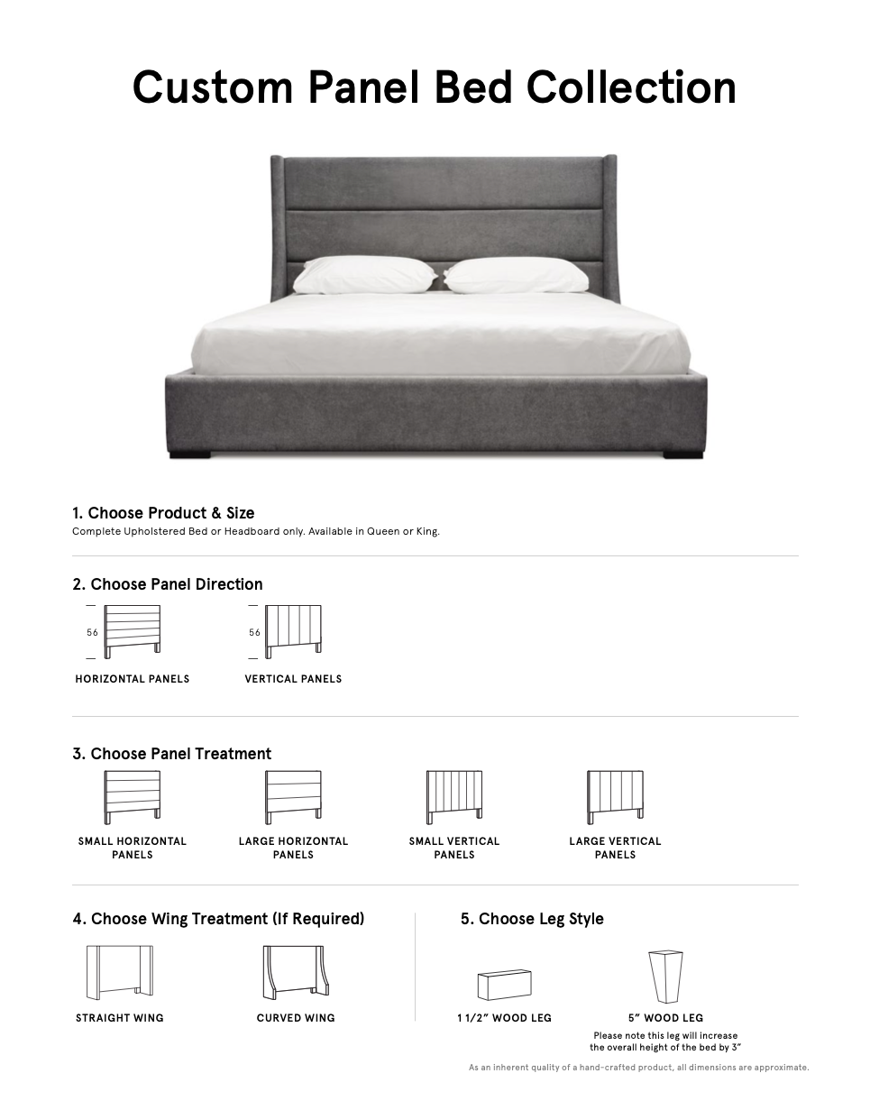Custom Panel Bed