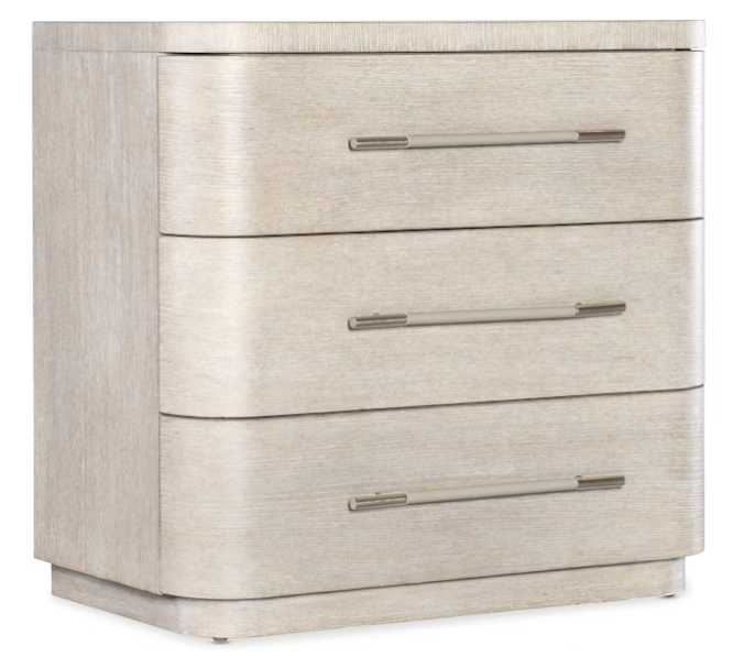 Modern Mood Three Drawer Nightstand