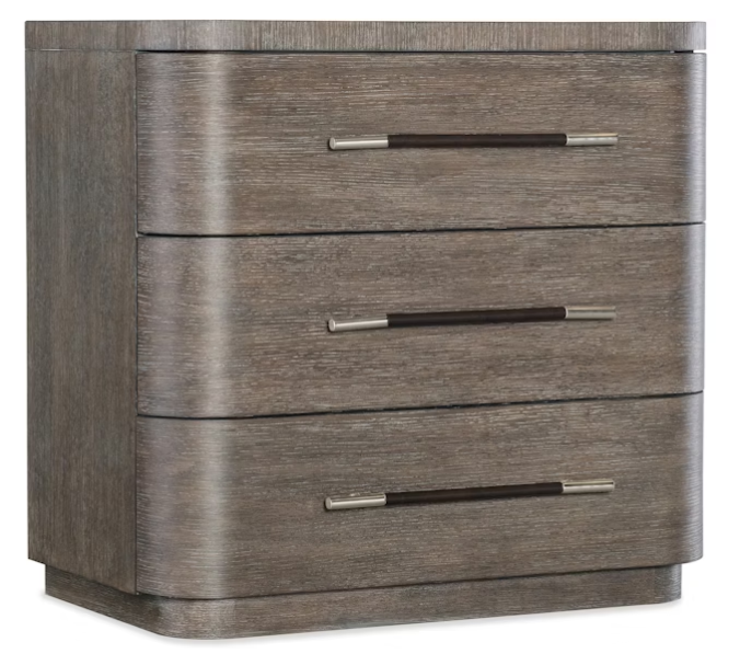 Modern Mood Three Drawer Nightstand