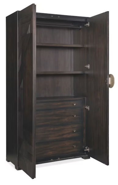 Retreat Split Rattan Wardrobe
