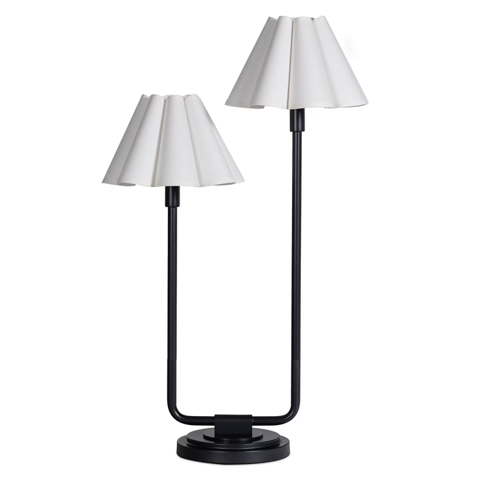 Polly Double Arm Table Lamp