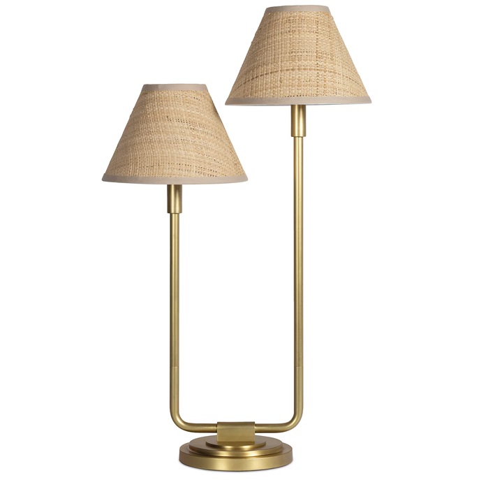 Polly Double Arm Table Lamp
