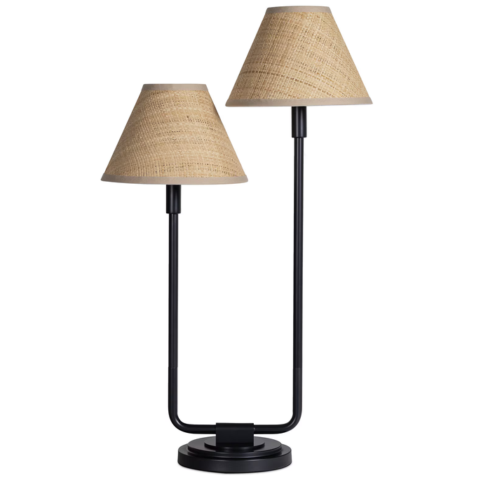 Polly Double Arm Table Lamp