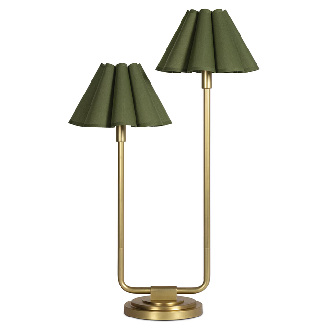 Polly Double Arm Table Lamp