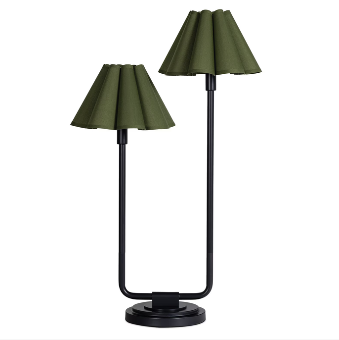 Polly Double Arm Table Lamp
