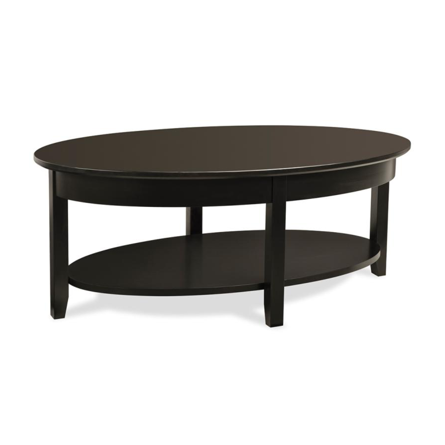 Demilune Elliptical Oval Coffee Table
