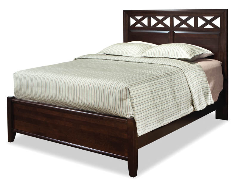 King Glen Panel Bed