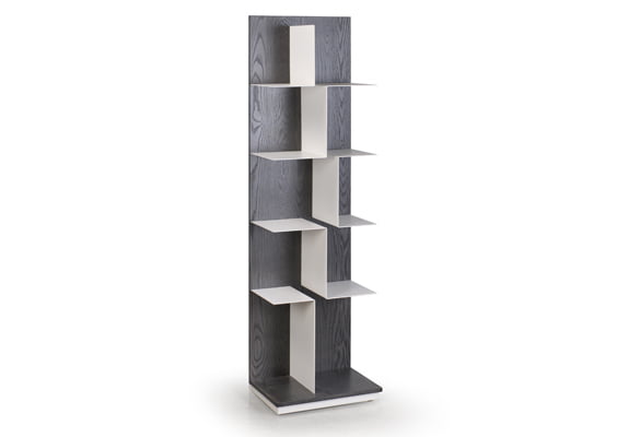 Maze shelving unit