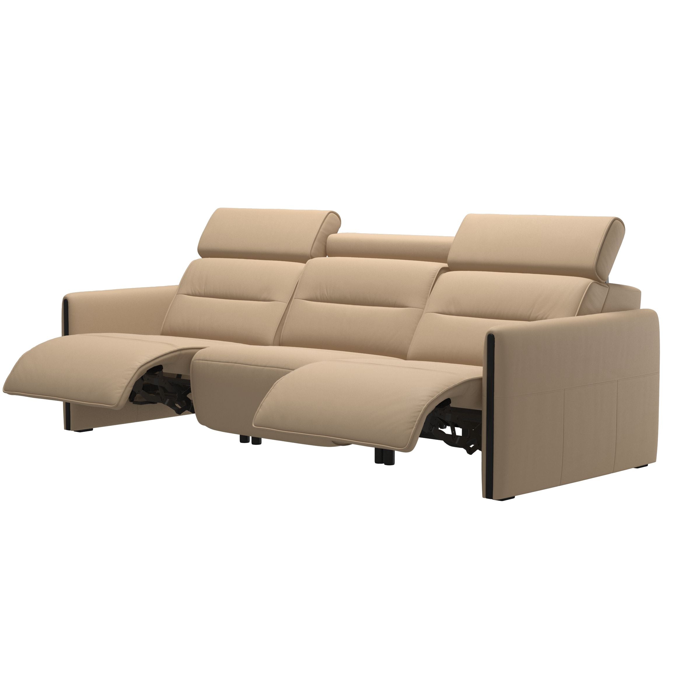 Stressless® Emily Wood 3 seater with 2 Power PDP