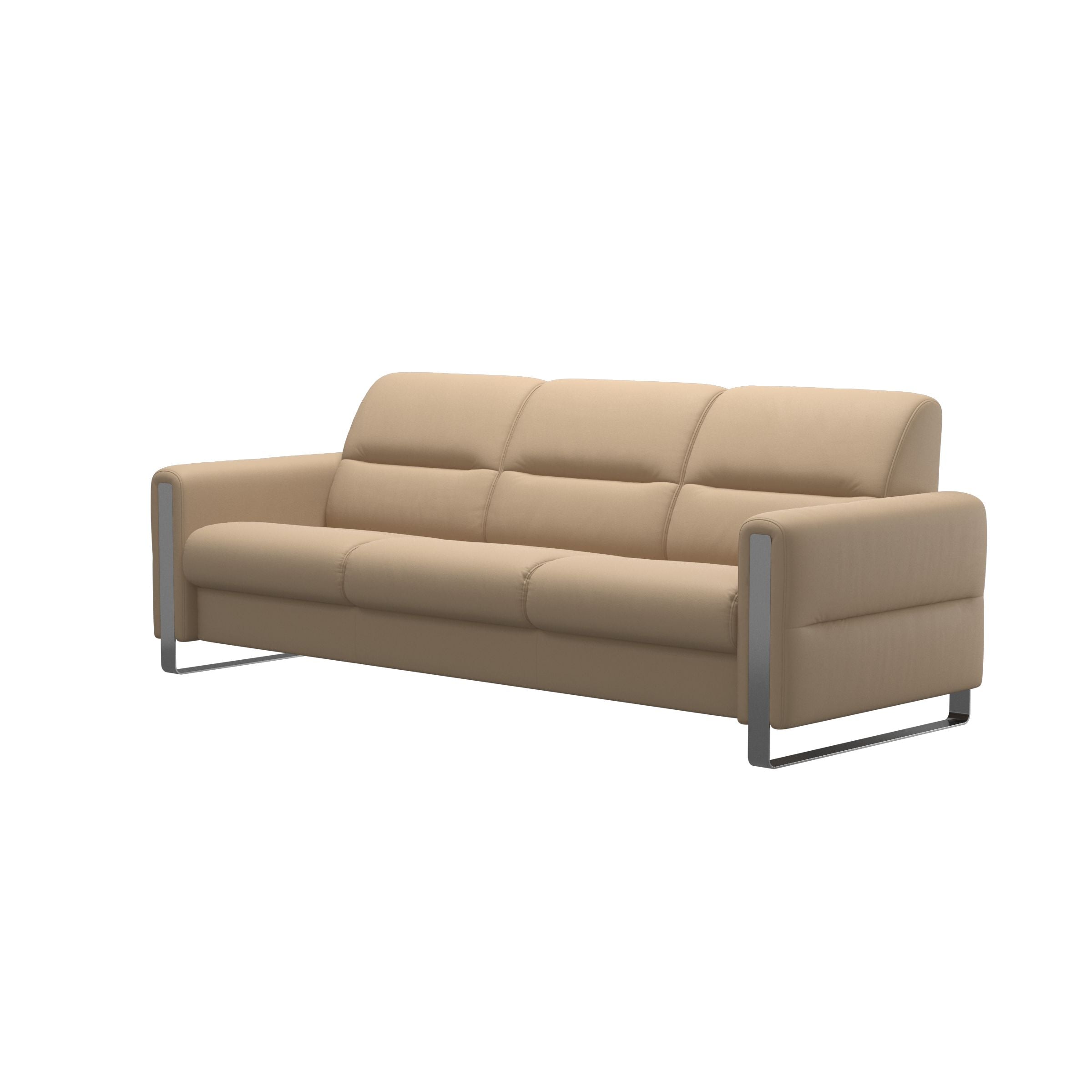 Stressless® Fiona Steel 3 seater