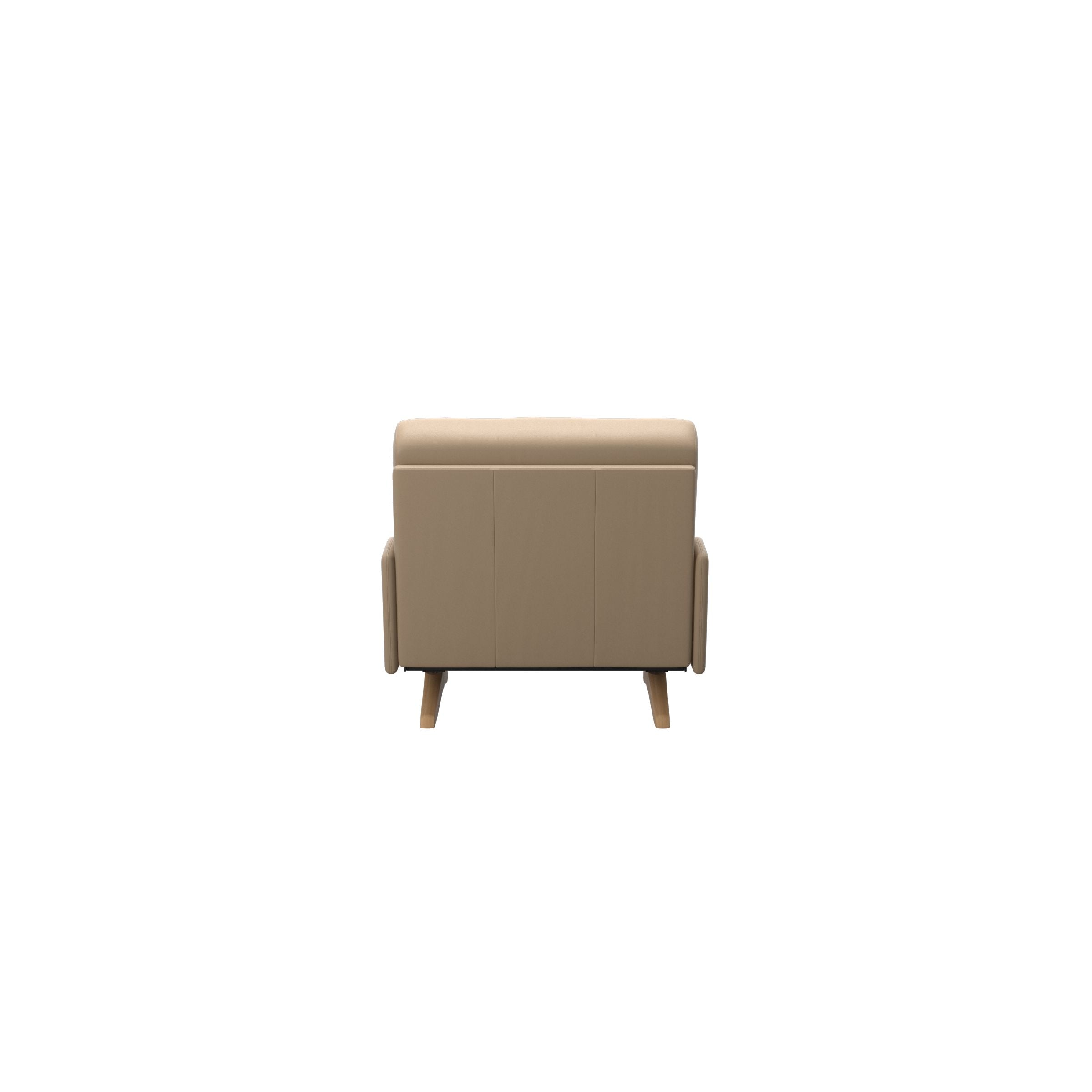 Stressless® Stella Wood 1 seater with sidepanels