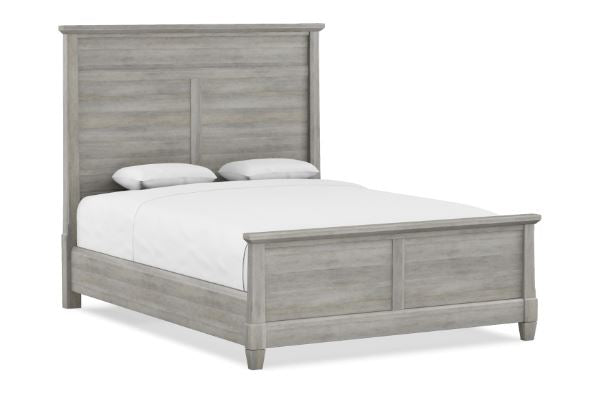 Queen High Ftbd Panel Bed