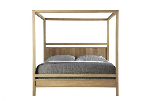 Fulton Wood Poster Headboard with Poster Canopy Footboard